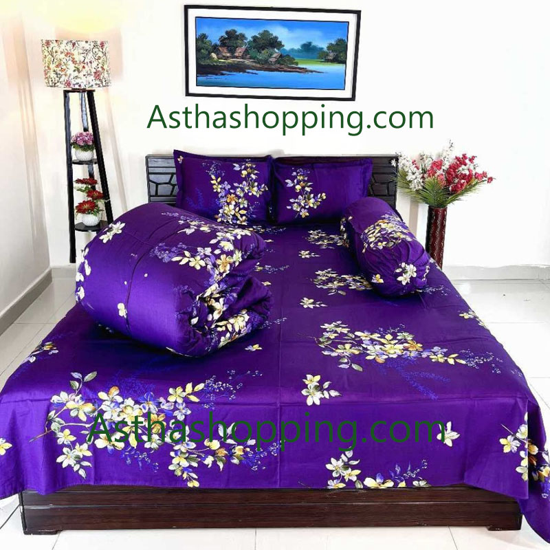 Premium 5-Piece Twill Cotton Comforter Set - শুধু কমফোর্টার